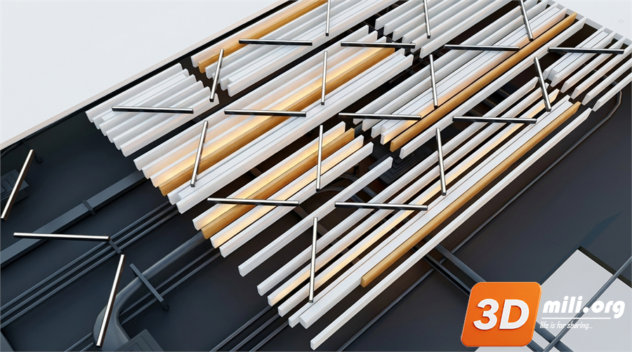 Ceiling Decoration Skp Files